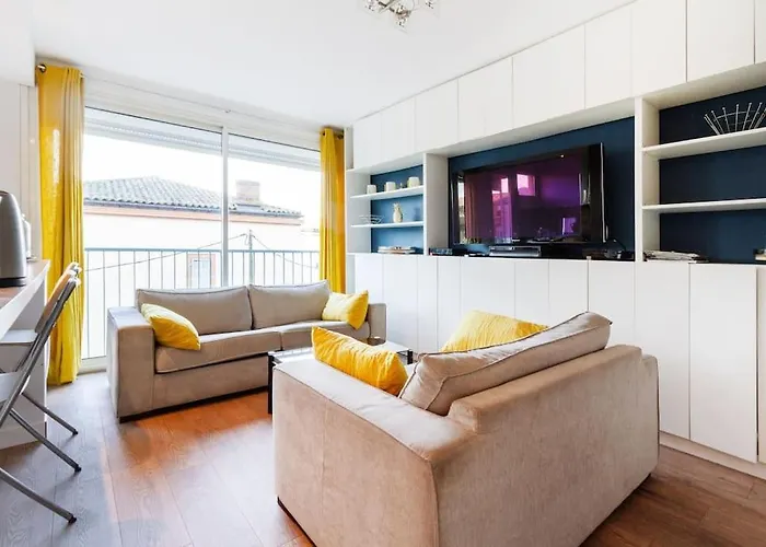 Apartmán 2 Mitoyens, Saint Michel, Parking, Wifi Toulouse